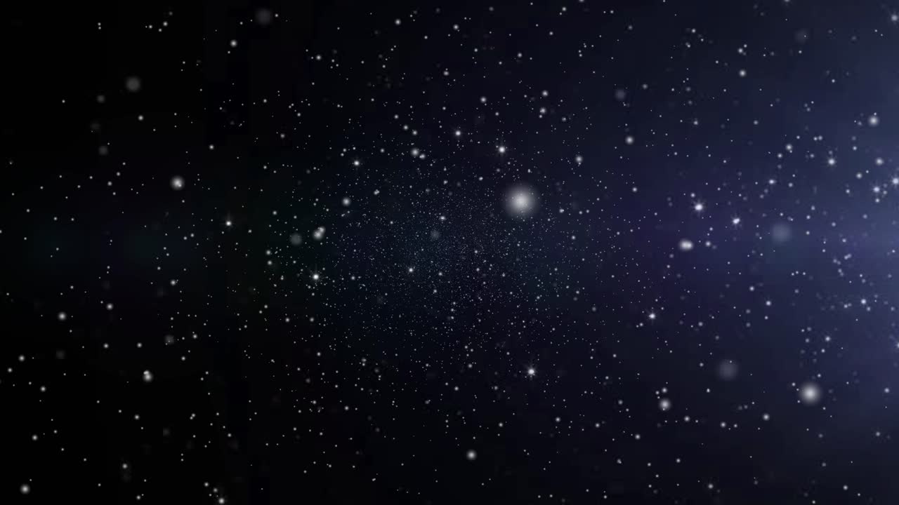 Spredte stjerner i det mørke universet