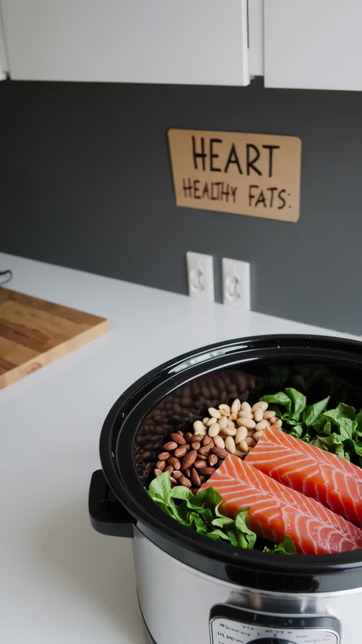 Heart Healthy Slow Cooker Salmon with Vegetables