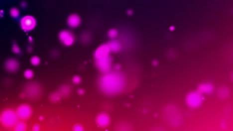 4k purple light beams, bokeh floating on colorful dark purple, gradient background in motion. looped 3d animation of dynamic particles turning in the air with bokeh video
