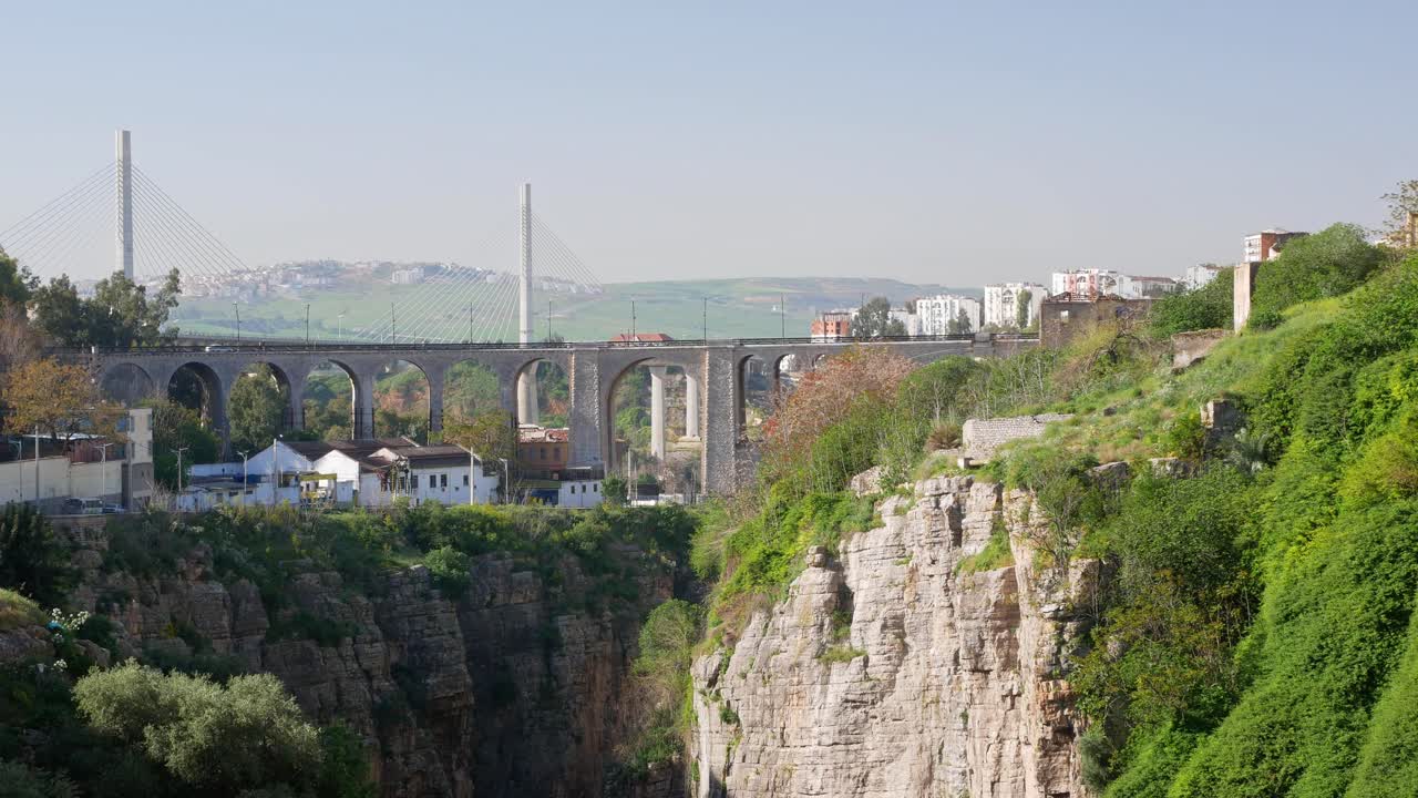 Sidi Rached bridge in Constantine, Algeria