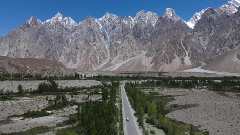impresionante paisaje de pakistán