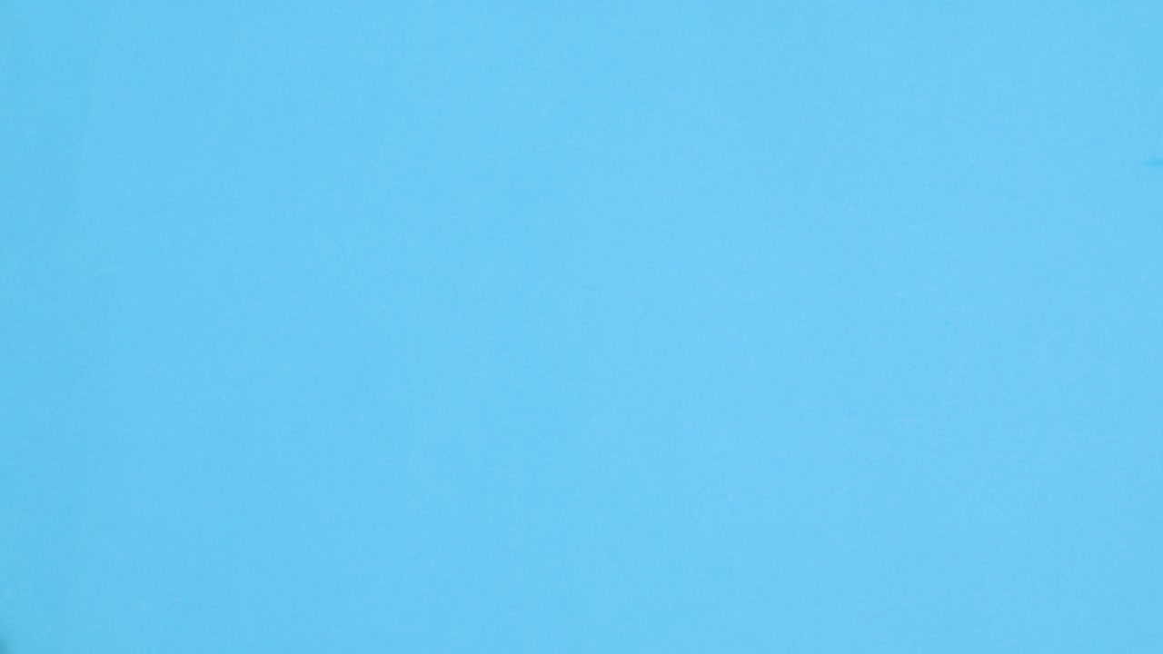 Back to school text appear and school stationery make frame around on blue theme. Stop motion