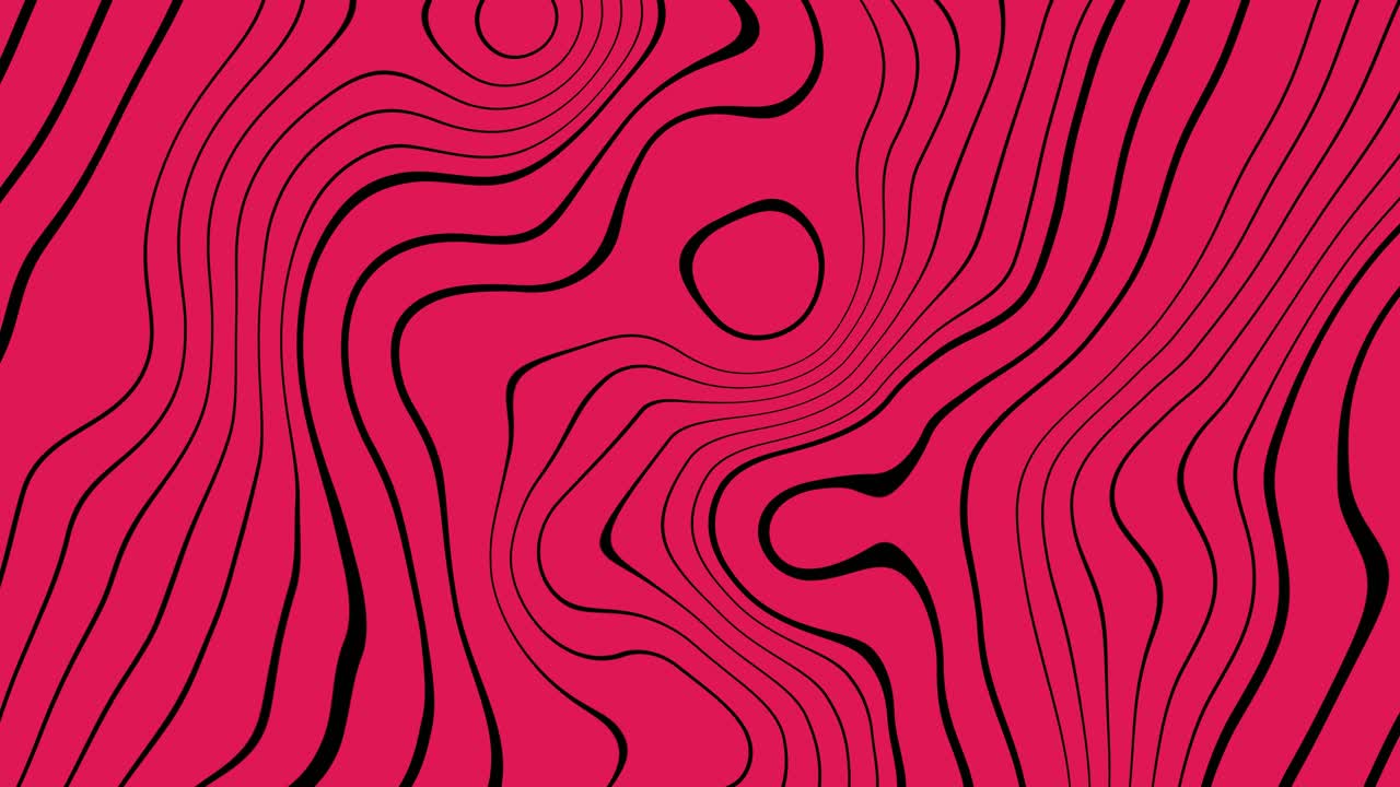 구부러진 원활한 추상 루프 배경