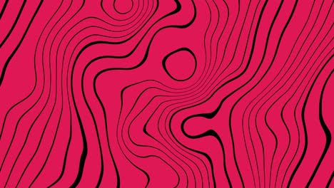 fondo de bucle abstracto sin costuras curvo