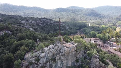 cross of the monastery of lluc