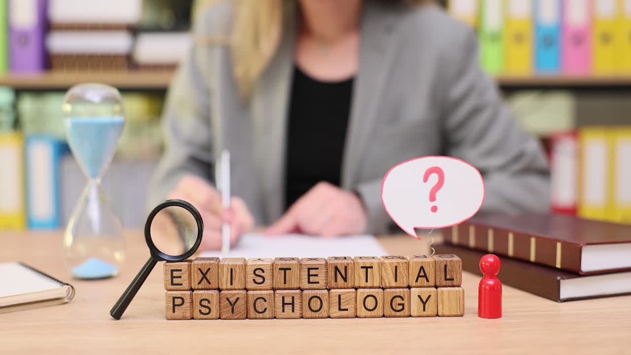 Existential Psychology Concept