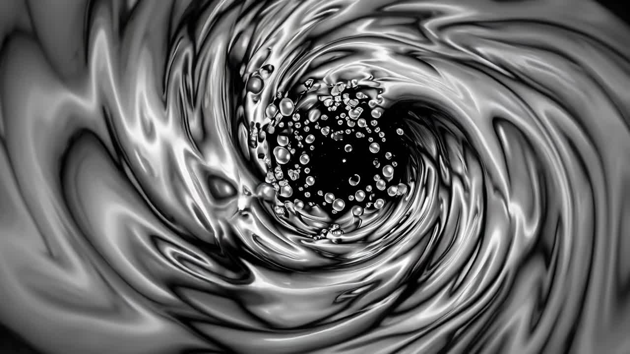 Soyut Spiral Girdap