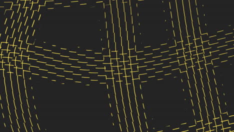 Grid-pattern-yellow-lines-on-black-background