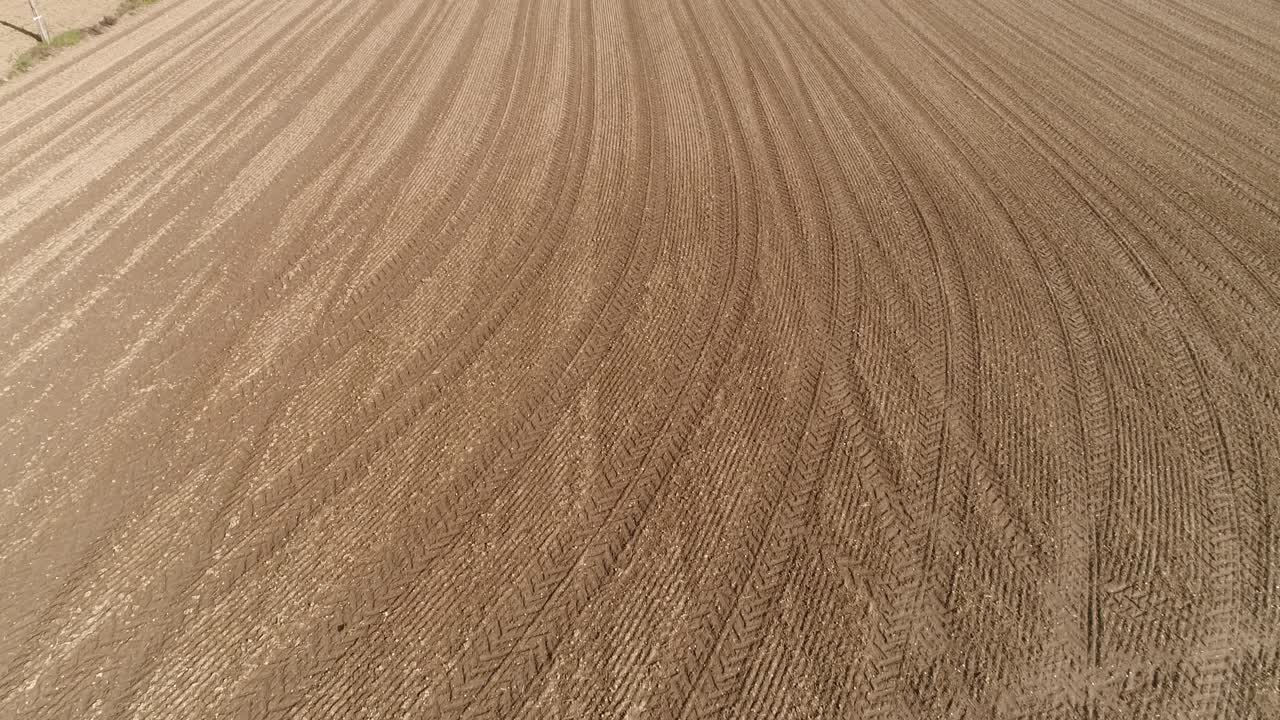 tierra seca campo agrícola tierra seca