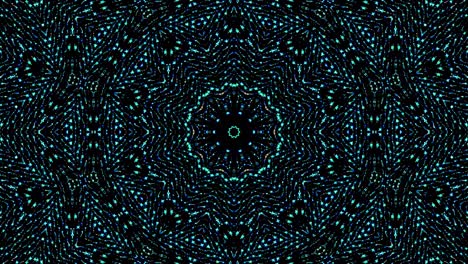 luz abstracta brillante que gobierna el color completo, caleidoscopio, fondo azul