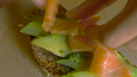 Young-female-preparing-healthy-meal-in-slow-motion