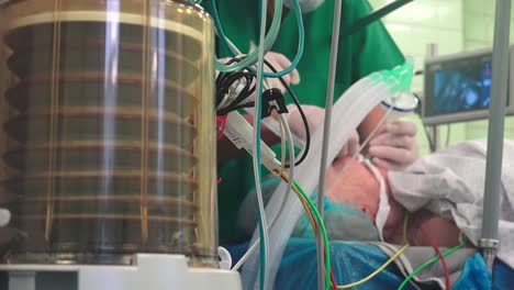 a medical ventilator is a mechanical ventilator, a machine designed to move breathable air into and out of the lungs, to provide breathing for a patient who is physically unable to breathe