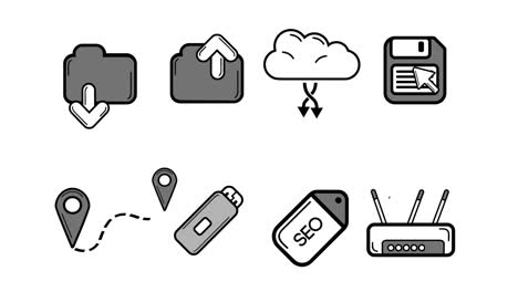 Illustration-of-technology-icon