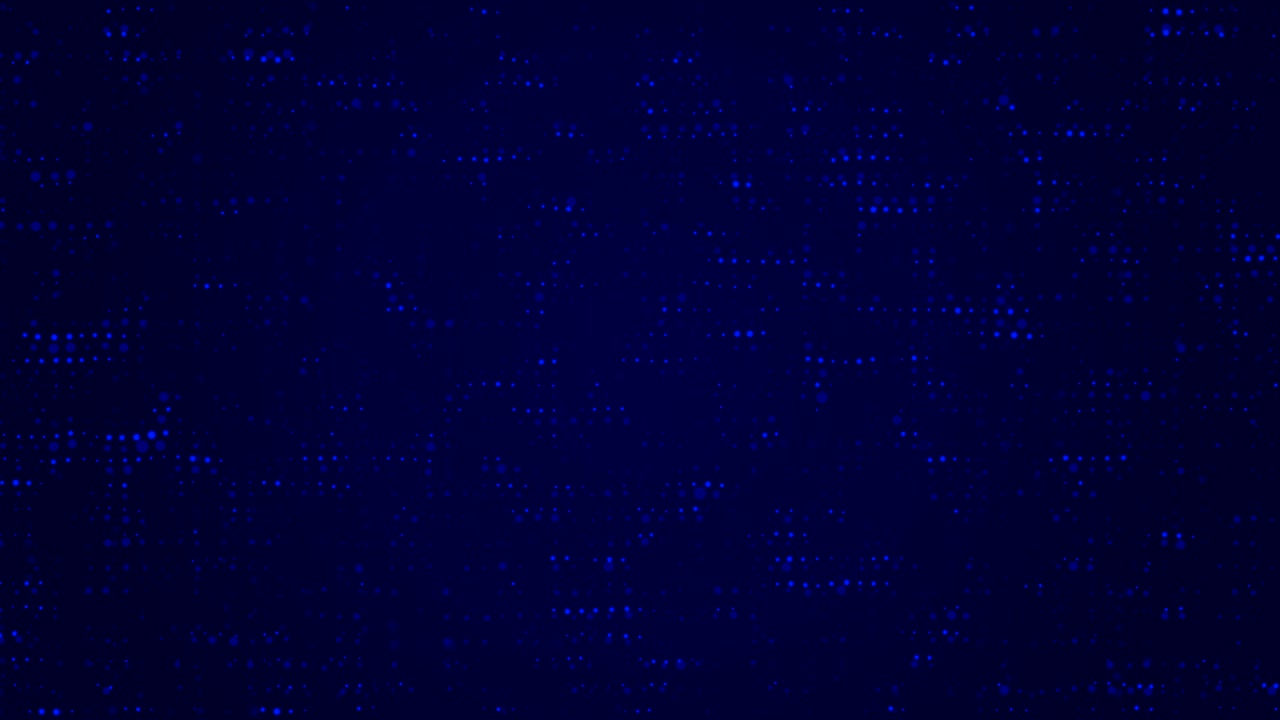 la animación de fondo sin costuras de color azul oscuro. la ciudad del cielo nocturno abstracto parpadeante.