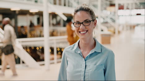 business woman, happy portrait