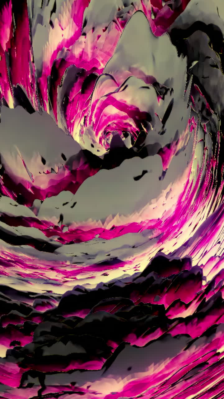 vórtice abstracto de colores