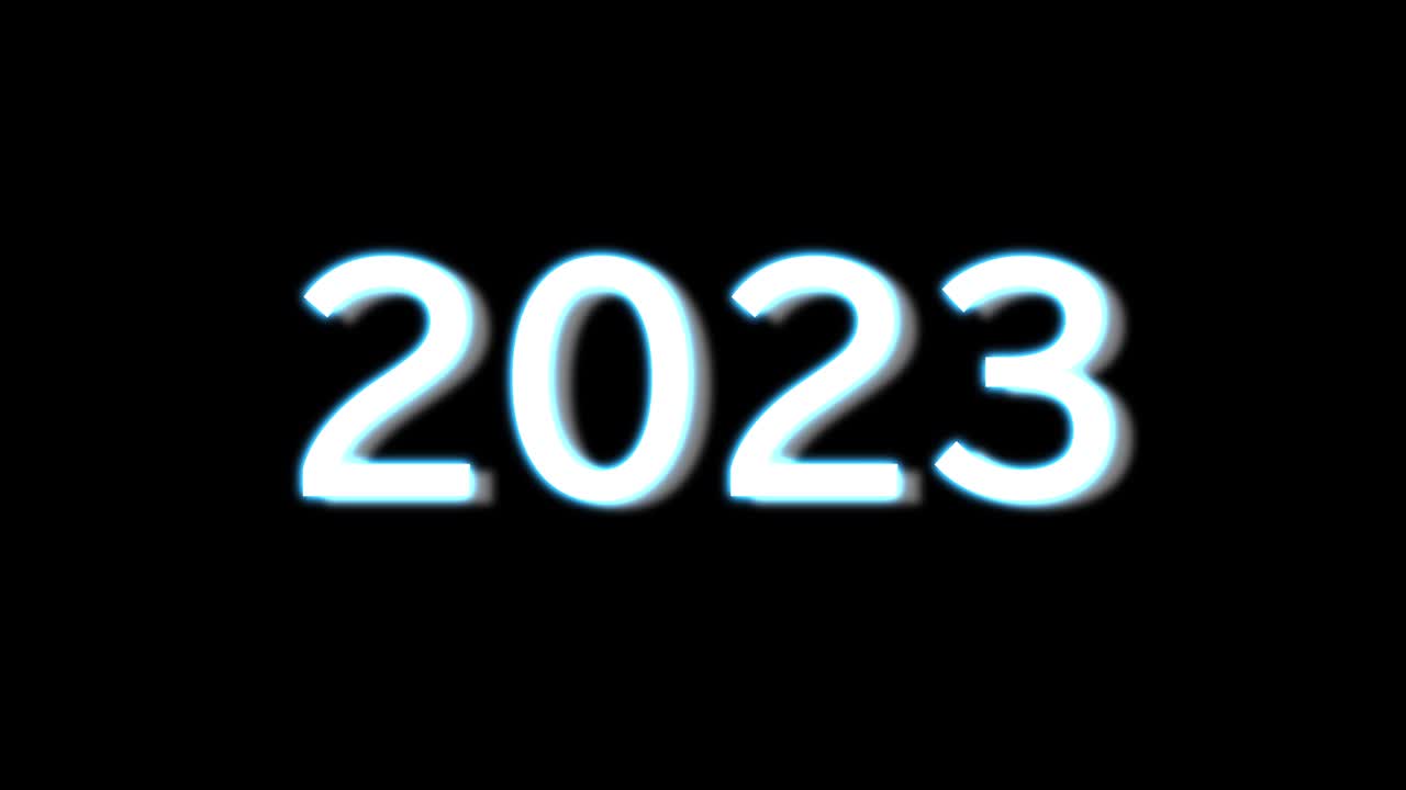 2023 animazione di testo motion graphics
