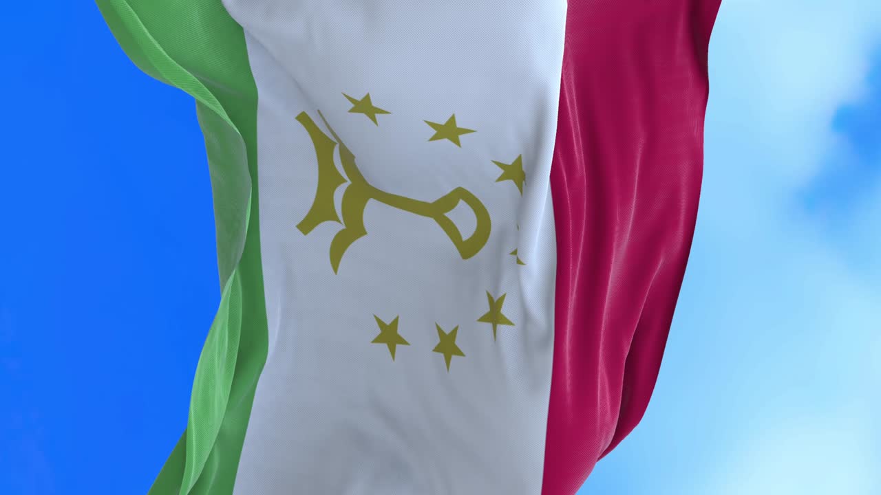 타지키스탄 발의 끊임없는 루프.