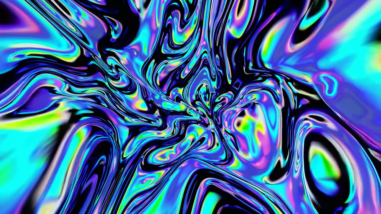 추상적인 액체 색상