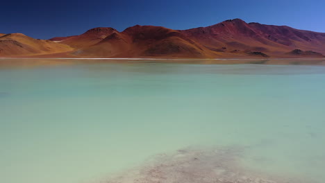 Tilt-Up-Laguna-Diamante-Catamarca-Antofagasta-De-La-Sierra-Argentina-Wild-Landscape-Ocher-Mountain