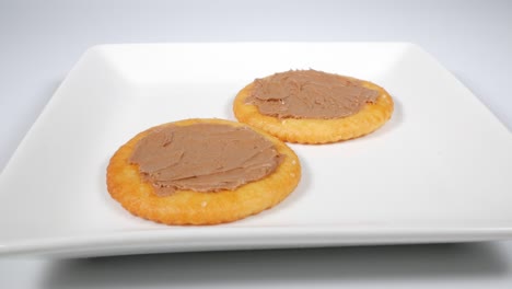 galletas con crema de café