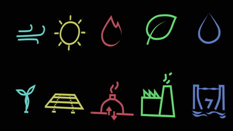 diferentes tipos de fuentes de energía