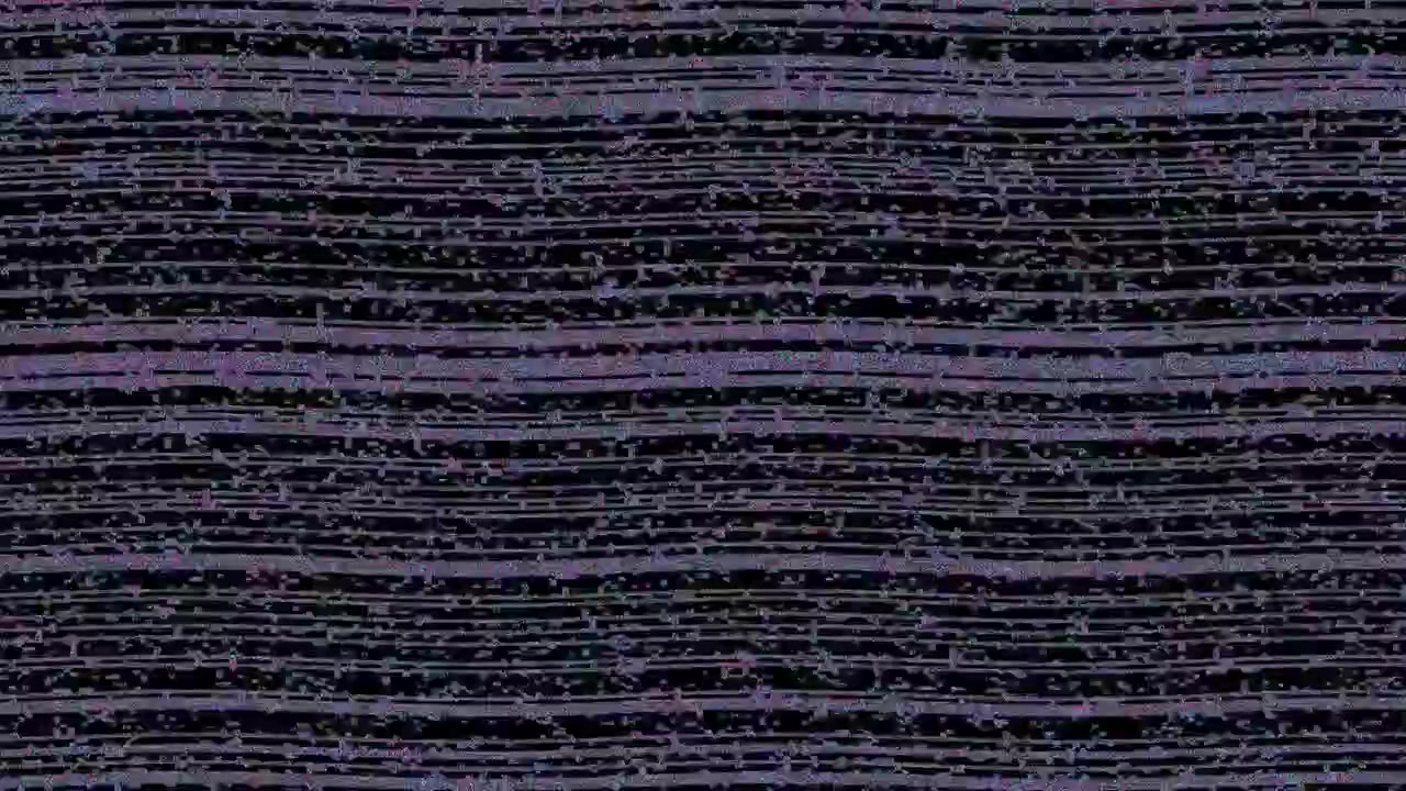 Abstract Digital Glitch Effect with Horizontal Lines and Noise