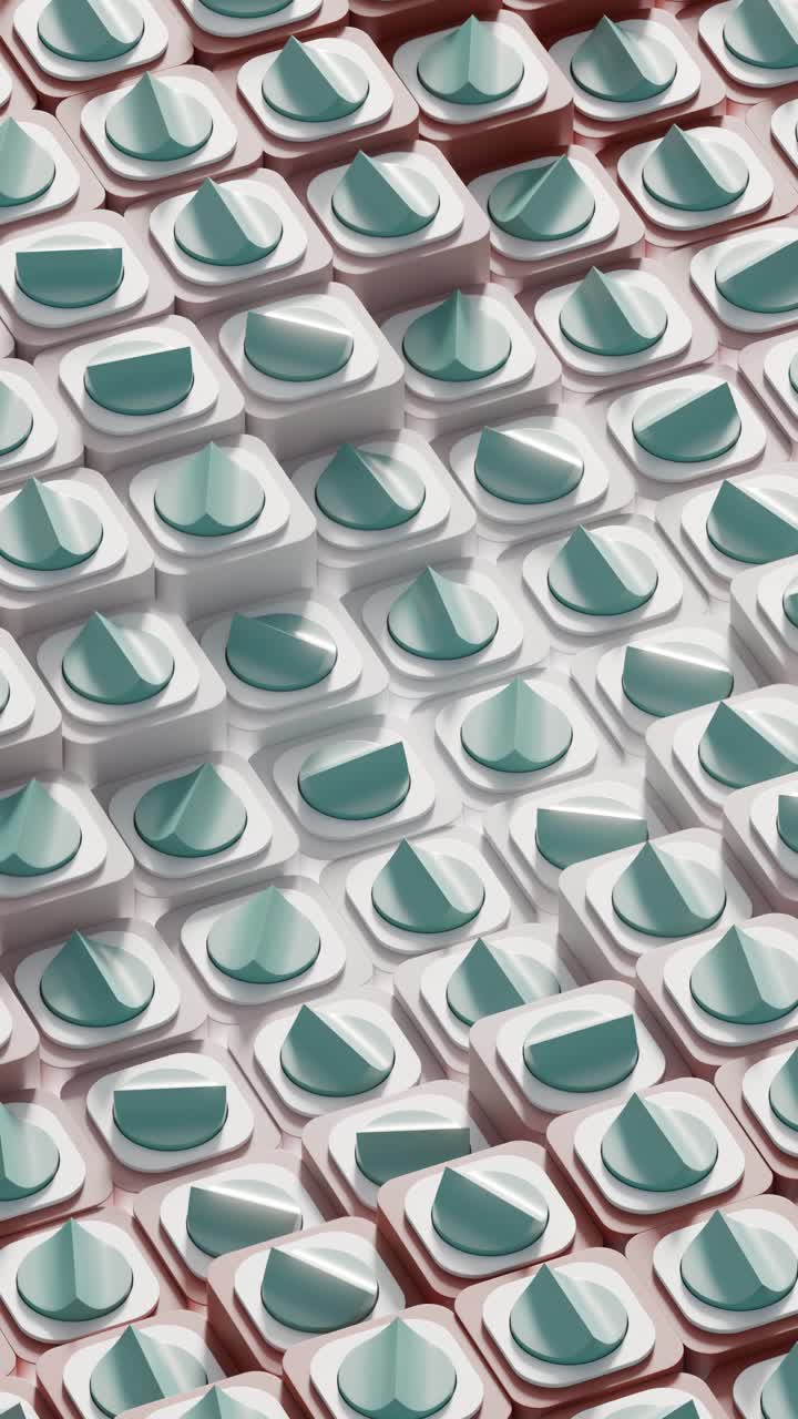 patrón geométrico abstracto en 3d