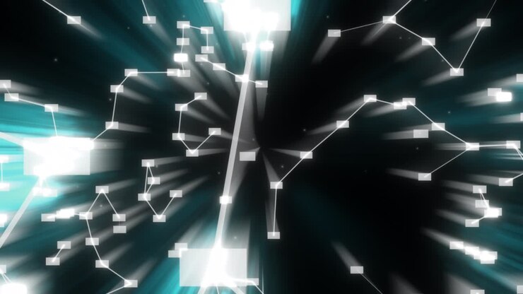 Computer network Fantasy Technology Background