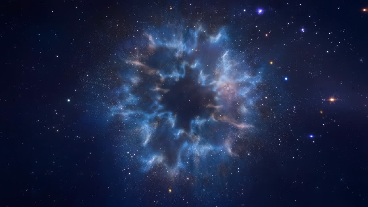 Cosmic Nebula in Deep Space