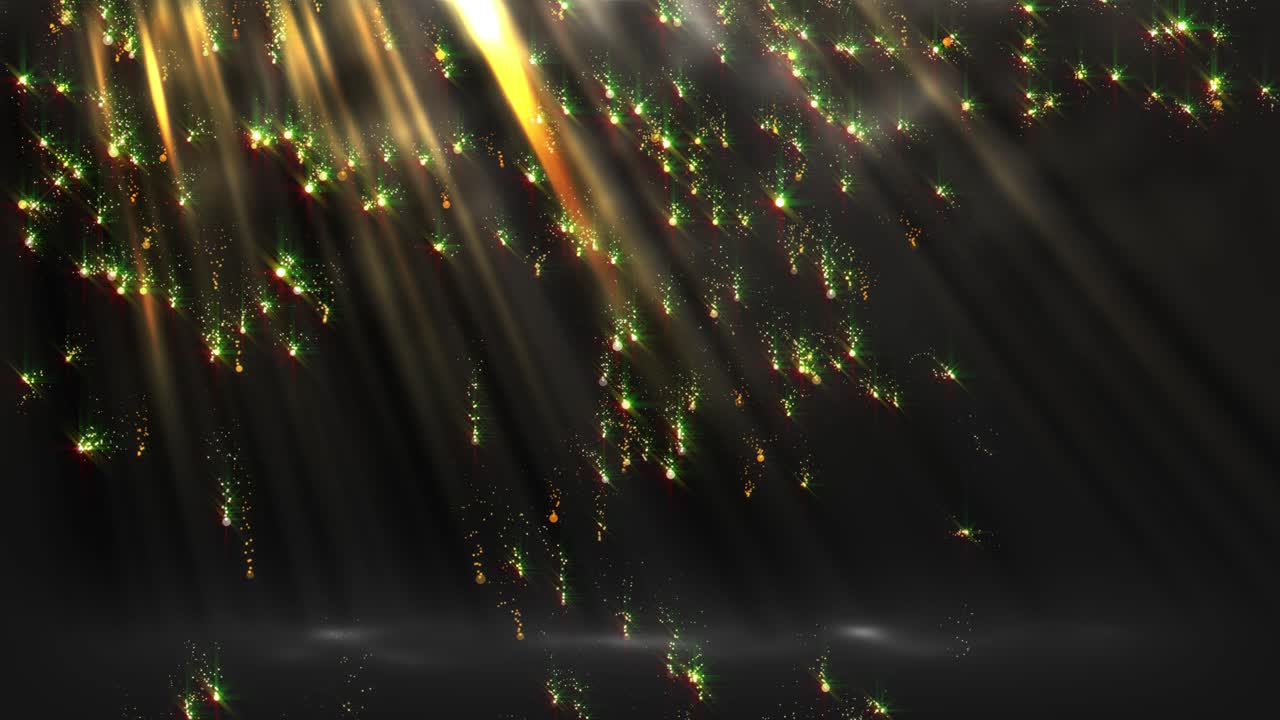 황금 녹색 반이는 배경