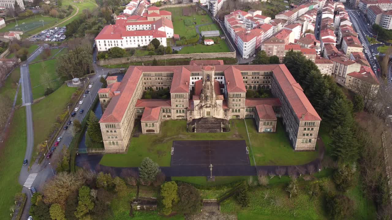 vista aerea del seminario menor