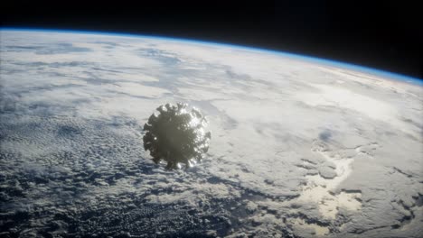 coronavirus covid-19 asteroid near earth