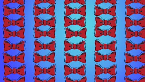 animación de pajaritas flotando sobre un fondo azul