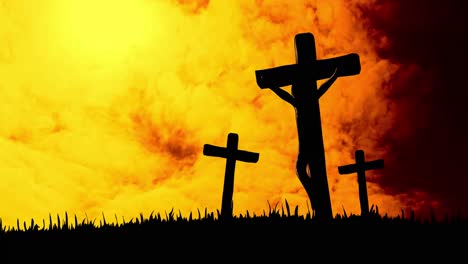 religious easter sunday good friday animation 4k