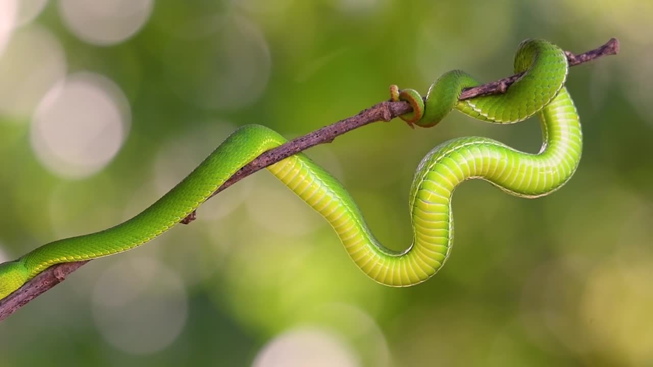 белощекая питвипер - ядовитая питвипер, эндемик юго-восточной азии, часто встречается ночью, поджидая на ветке или сучьях дерева вблизи водоема с большим количеством пищи.