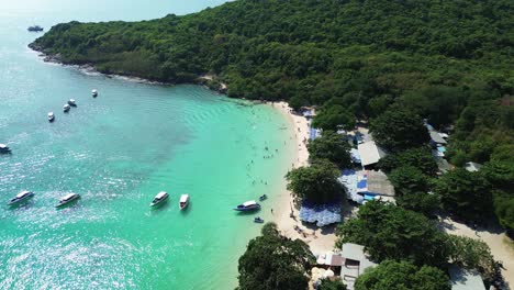 koh samui pig island thailand aerial drone southeast asia exotic tropical landscape