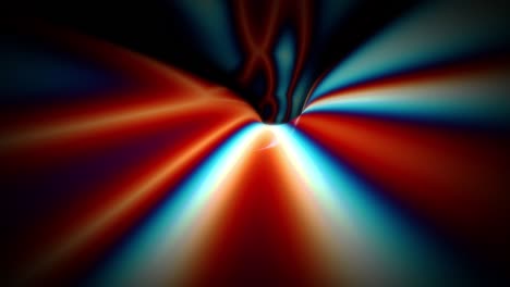 flight in 3d abstract sci-fi tunnel seamless loop. vj motion graphics for music video