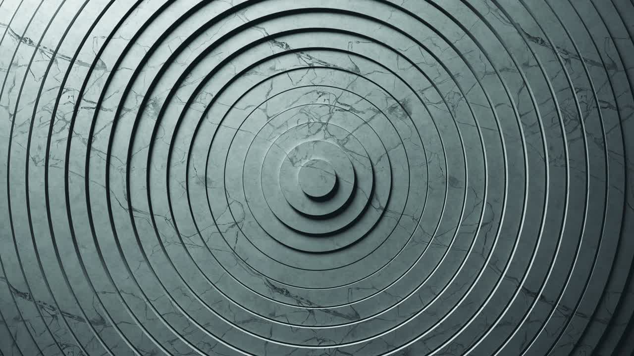 원의 추상적인 패턴