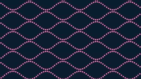 Waves-pattern-with-neon-colorful-color-on-black-gradient