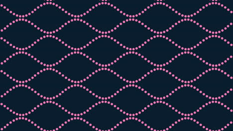 waves pattern with neon colorful color on black gradient