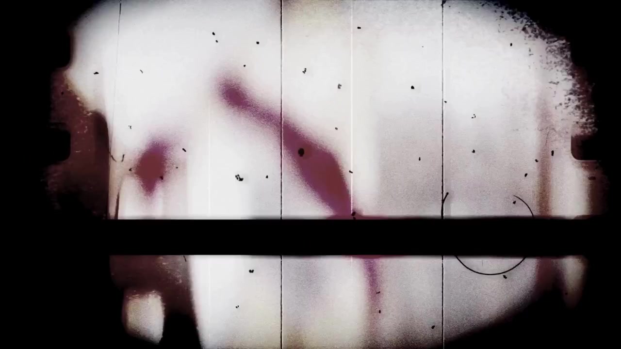 Sovrapposizione di Bobina Cinematografica Vintage con Polvere e Graffi