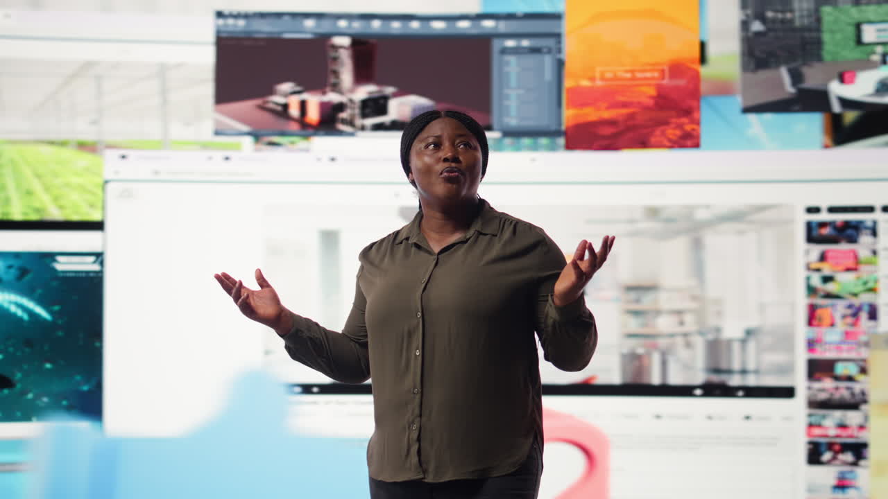 Person enjoys watching entertaining video streaming service content library