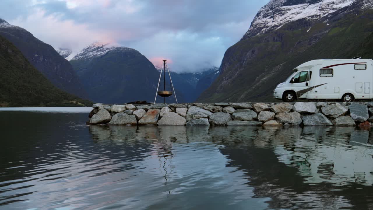 가족 휴가 여행 rv, 오토바이 휴가 여행