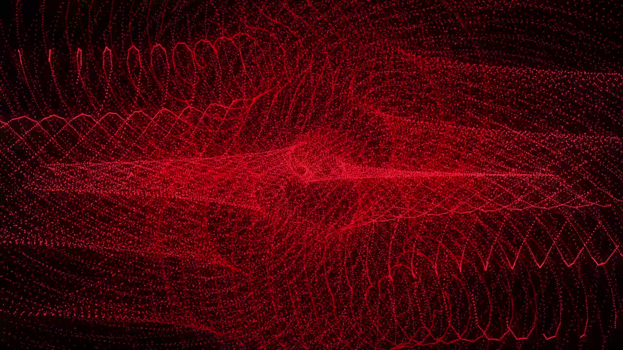 Rainbow Color Change Dot Shape Pattern Animation