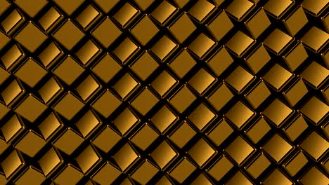 abstract background with gold square. 3d rendering