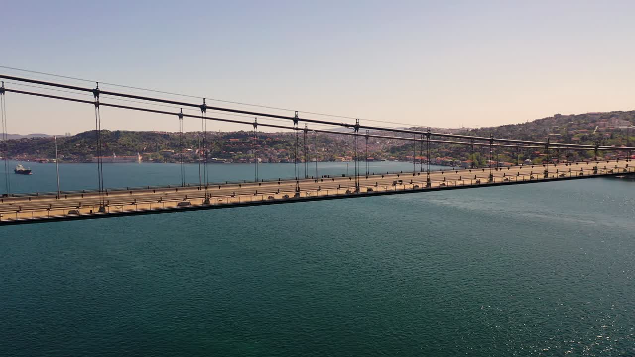 7월 15일 순교자 다리, 보스포루스 다리, 스카이 에어뷰, 이스탄불, 터키