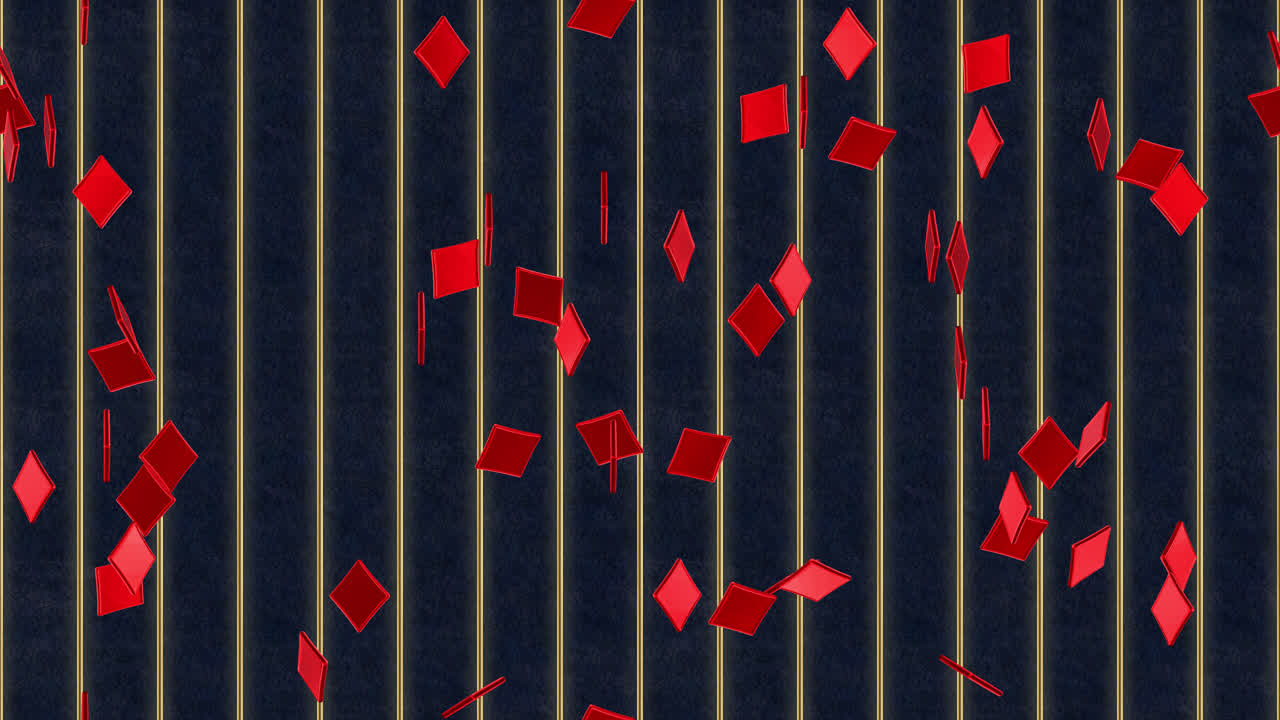 다이아몬드 배경 루프 타일 회전