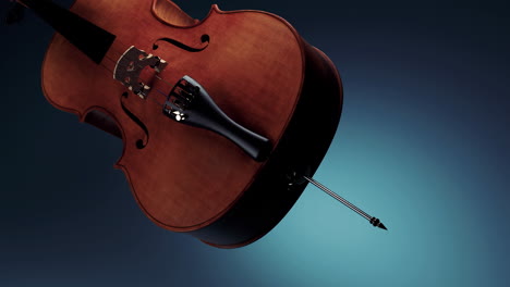 violin and cello close-up