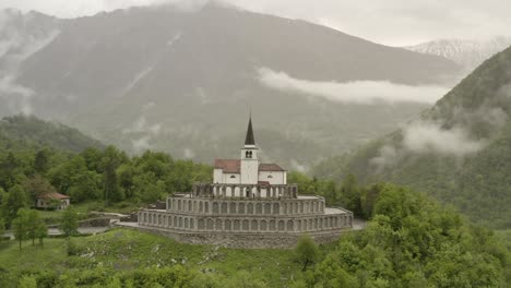 church on a mountain top